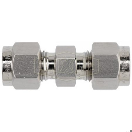 Dixon The Right Connection Instrumentation Union, 1/4 x 1/8 in Nominal, Tube End Style, 316 SS, Domestic 4-DU-2